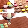 48/30 de găuri din silicon antiaderent macaron macaron pentru patiserie cuptor pentru copt foaie covoraș matriță instrumente utile pentru prăjituri