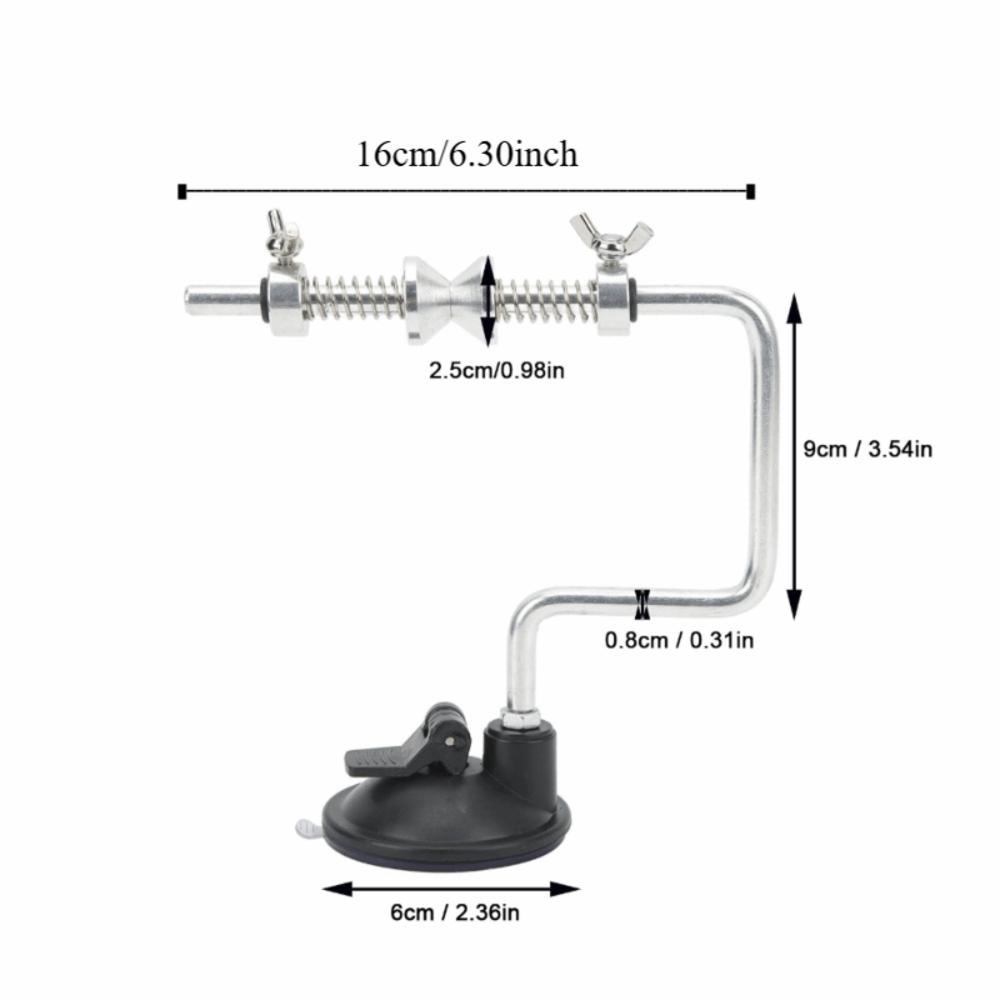 Aluminium Alloy Fishing Line Winder with Sucking Cup Fish Line Spooler  Casting Reels
