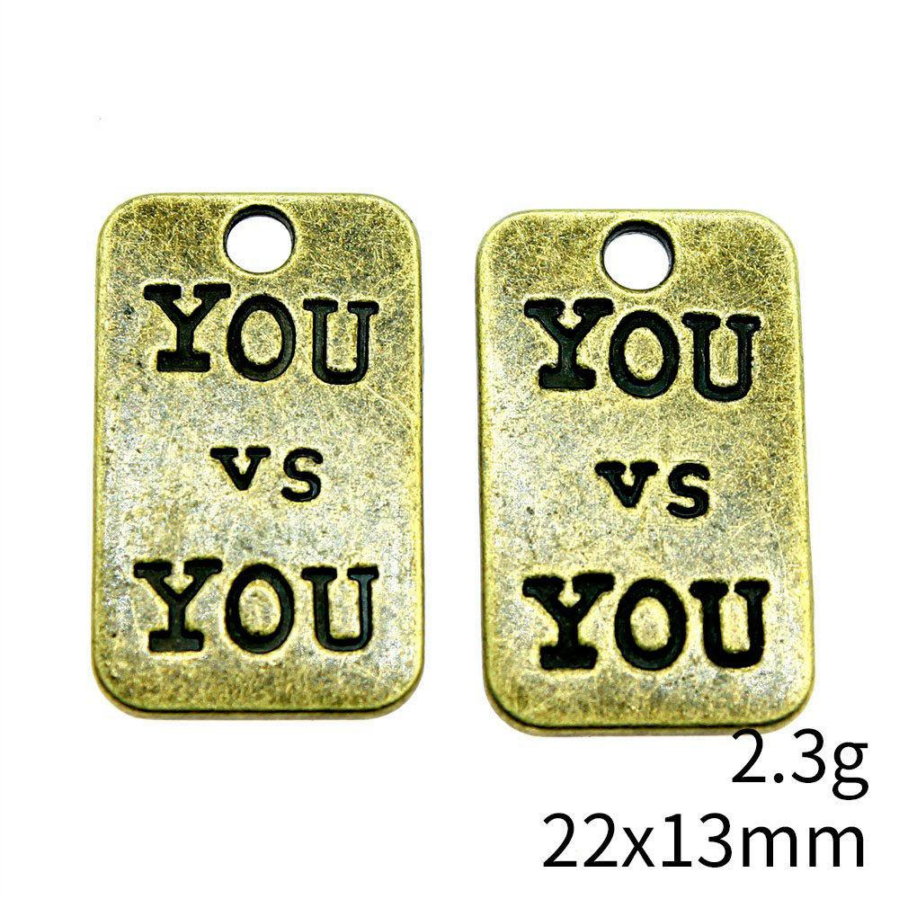 Gifts For Women Charms Bag Oval Tag Charms Pendant Clearance Sale Items Bracelet Pendant