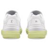 On Roger Synthetisches Leder N-Slip Abriebfest Leicht Low-Top Sneakers Damen Sneakers Weiß Grasgelb 48.98958