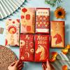 6pcs 2026 Horse Year New Year Red Envelope Blessing Pattern Good Lucky Lucky Money Bag Traditional Hongbao Red Packets