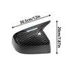 For Tesla Model Y Juniper 2025 ABS Rear View Door Wing Side Mirror Cover Caps Shell Case Bull Horn Rearview Mirror Cover Exteri