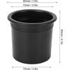 Fockety Cup Drink Holder, 2Pcs RV Cup Holder Insert Replacement Plastic Spilling Proof Drink Can Holder Boat Cup Holder Easy Installation for Boats