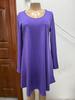 2026 Trendy European & American Style Long Sleeve Pocket Dress with Hot Stamping