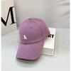 Four Seasons Embroidered Baseball Cap Children's Fashion Versatile Large Wide Soft Top Cap Men