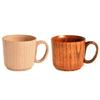 Wooden Mugs ECO Friendly Wood Drinking Cup with Handle for Coffee Tea Water Milk