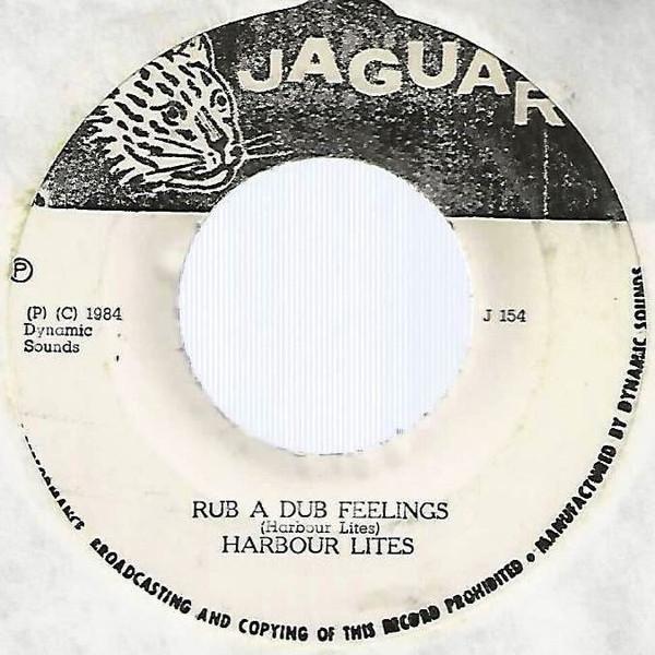 

Пластинка 7 дюймов HARBOUR LITES Rub A Dub Feelings J154 Jaguar 1984 Ямайка Регги Ска Даб Б/у
