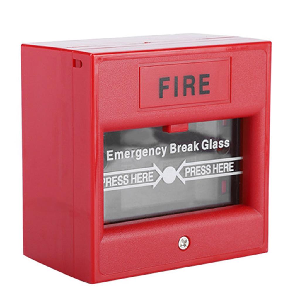 Emergency Exit Fire Alarm Button Release Security Glass Break Alarm Switch