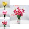 Synthetic Orchid Flower With Durable Material For Event Centerpieces And Home Decor
