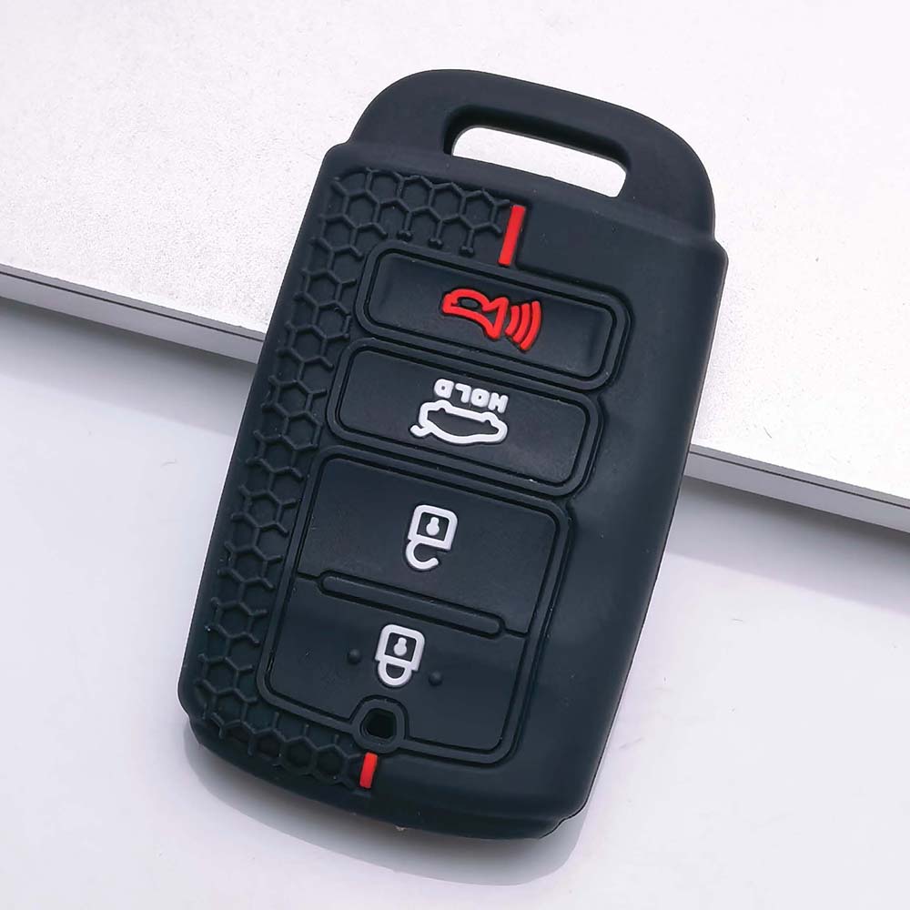 Key Fob Cover for Hyundai Anti-Scratch Guard Shockproof Protection Soft Grip Texture Responsive Button Touch Dust Resistant Cover Easy Install Design