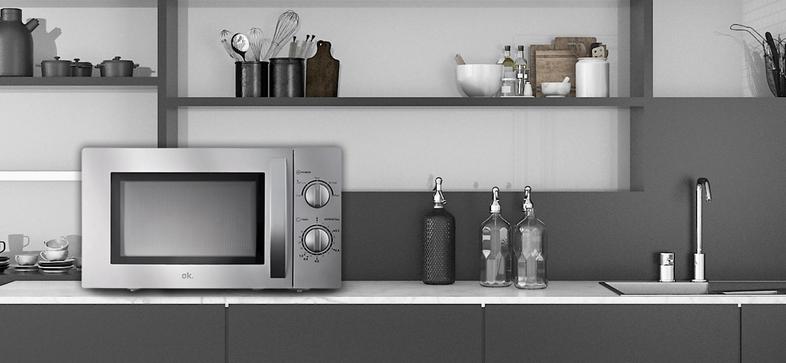 Microwave Oven Ok. Omw 1231 S Bu Silver