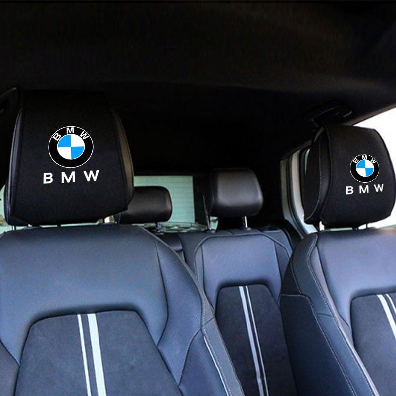 Car Seat Headrest Pillow Cover Pillow Pad Styling Pillows Cover Sticker For BMW M E46 E90 E60 F30 F10 E39 E36 G20 G30 F20 E87