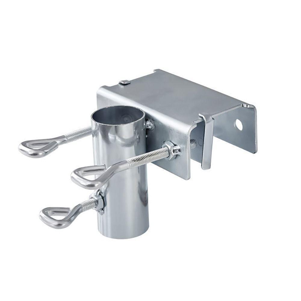 1Pcs Metal Umbrella Mount Clamp  For Garden Lawn Outdoor Yard Bleachers Deck Fences Poles