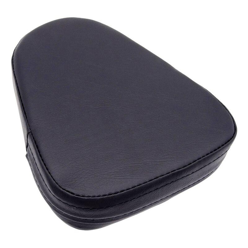Universal Motorcycle Passenger Seat Rear Pillion Back Pad For Harley Sportster