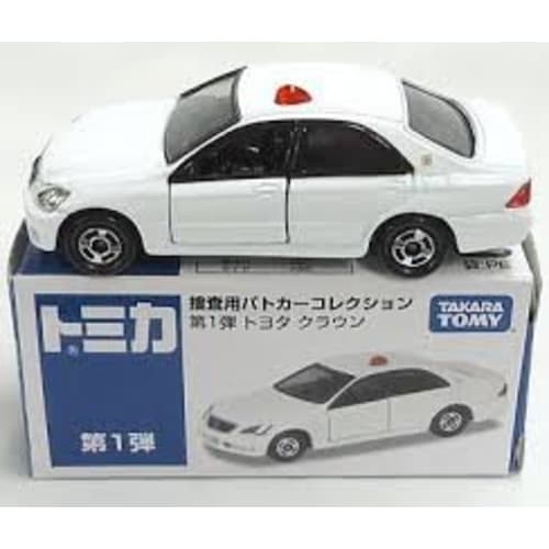 

Tomica Tomica Investigative Police Car Collection 1st Edition: Toyota Crown (White)