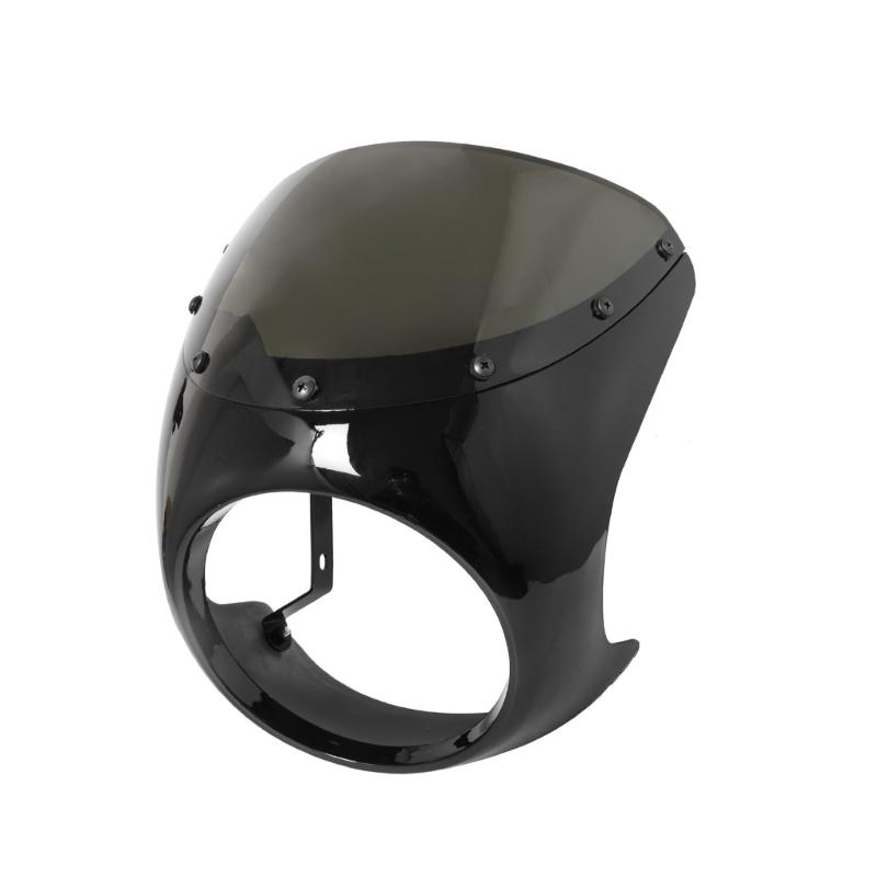 Motorcycle Headlight Windshield Wind Deflector Replacement Windshield Fairing Motorbike Accessories Easy Installation
