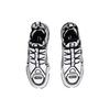 Li Ning Abrasion Resistant Breathable Mid Top Vintage Basketball Shoes Men's White Black AGBN069-1