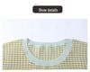 Mom's Summer Ice Silk Short-Sleeve Blouse - New Style for Mid-Aged Women, Thin, Fashionable Knit T-Shirt Top