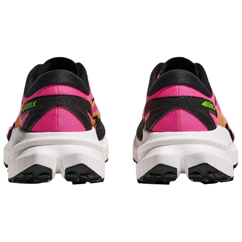 Hoka One One Mafate X Classic Versatile Slip Resistant Durable Breathable Lightweight Trail Running Shoes Women Sneakers Yellow Pink 1162010-NNH