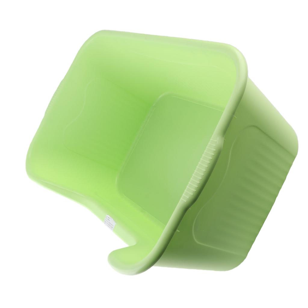 Large Cat Litter Box High Sides Anti Splashing Easy To Clean Simple Look Open Cat Litter Box for Large Cats