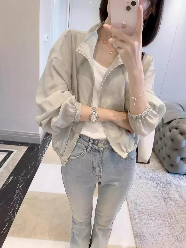 Women's Elegant French Style Summer 2025 Sun Protection Jacket