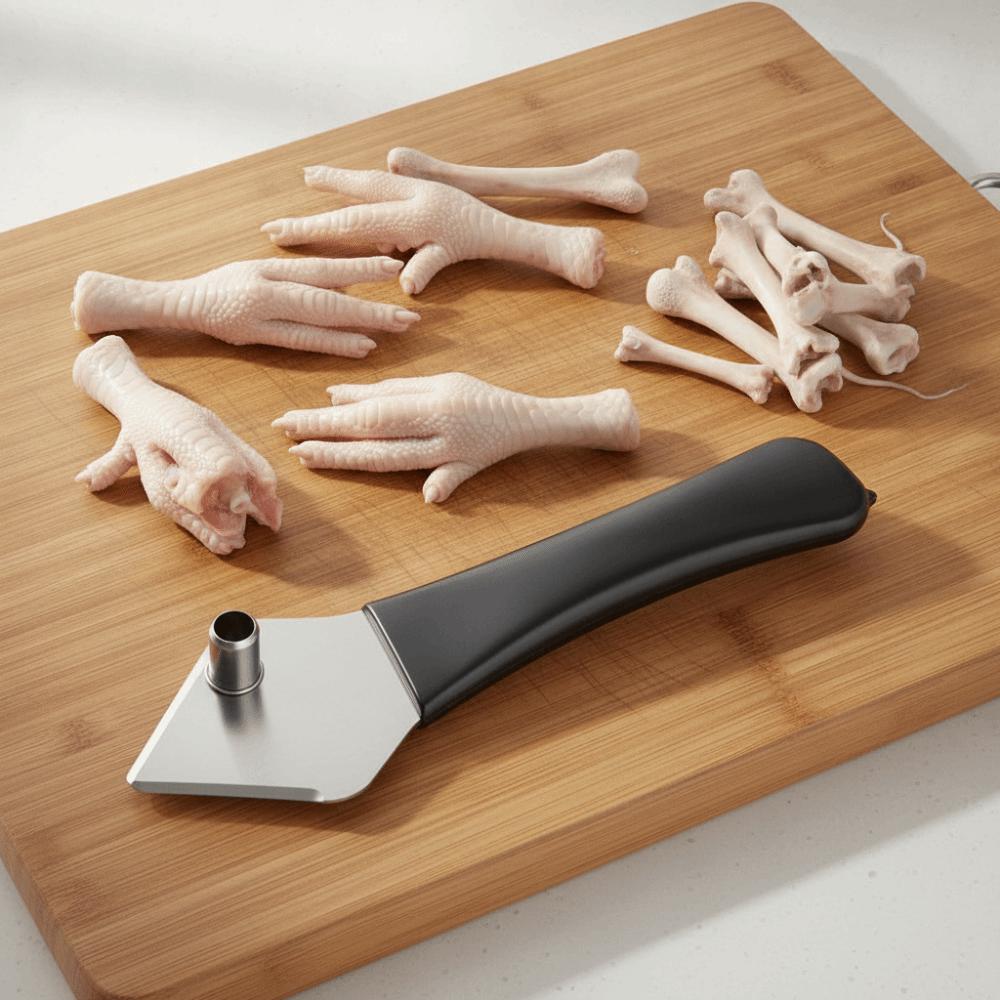 Stainless Steel Chicken Foot Deboning Cutter Efficient Chicken Claw Bone Removal Tool Factory