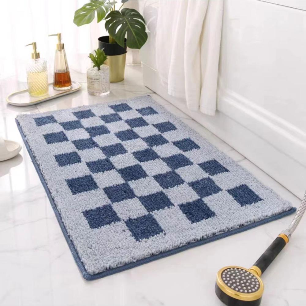 

Впитывающий коврик для ванной комнаты Нескользящий коврик для ванной комнаты Коврик для входа воздуха в дверь Туалет Коврик для туалета 40 * 60cm