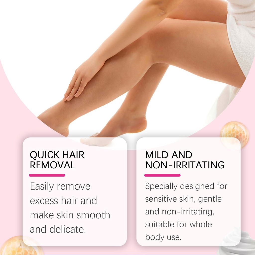 Gentle Hair Removal Mousse Luxurious Smooth Skin Care Foam For Body Hair Removal
