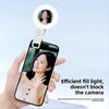 Mobile Phone Selfie Mirror Filling Light Multifunctional Selfie Mirror LED Rechargeable Portable Mini Photo Beauty Light