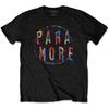 Paramore Men's Spiral Band Logo T-Shirt M-XL NEW