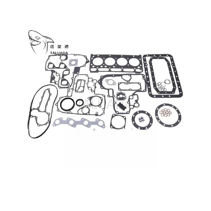 15422-03040 19223-99353 For Kubota V1702 Complete Cylinder Head Gasket Komatsu 4D82 Engine Full Gasket Set Excavator