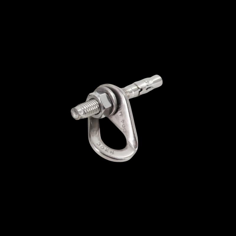 MABOO Stainless Steel Rock Anchor with Hanger Plate