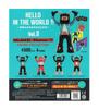 HELLO IN THE WORLD!! Vol.8 bALAbASE/Bikeman-17 Figure Collection [Complete Set of 4] (Capsule Unopened) Gachapon Capsule Toy
