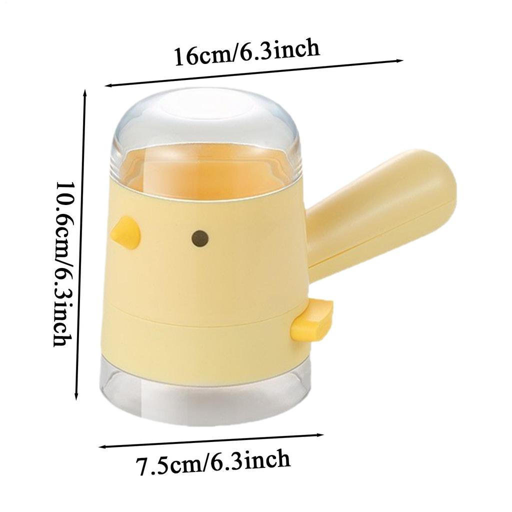 Salt and Pepper Shakers Quantitative Condiment Bottle Multi Purpose Moistureproof Salt Shaker with Handle for Cooking Restaurant