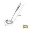 solid wood handle 304 stainless steel kitchen utensil set