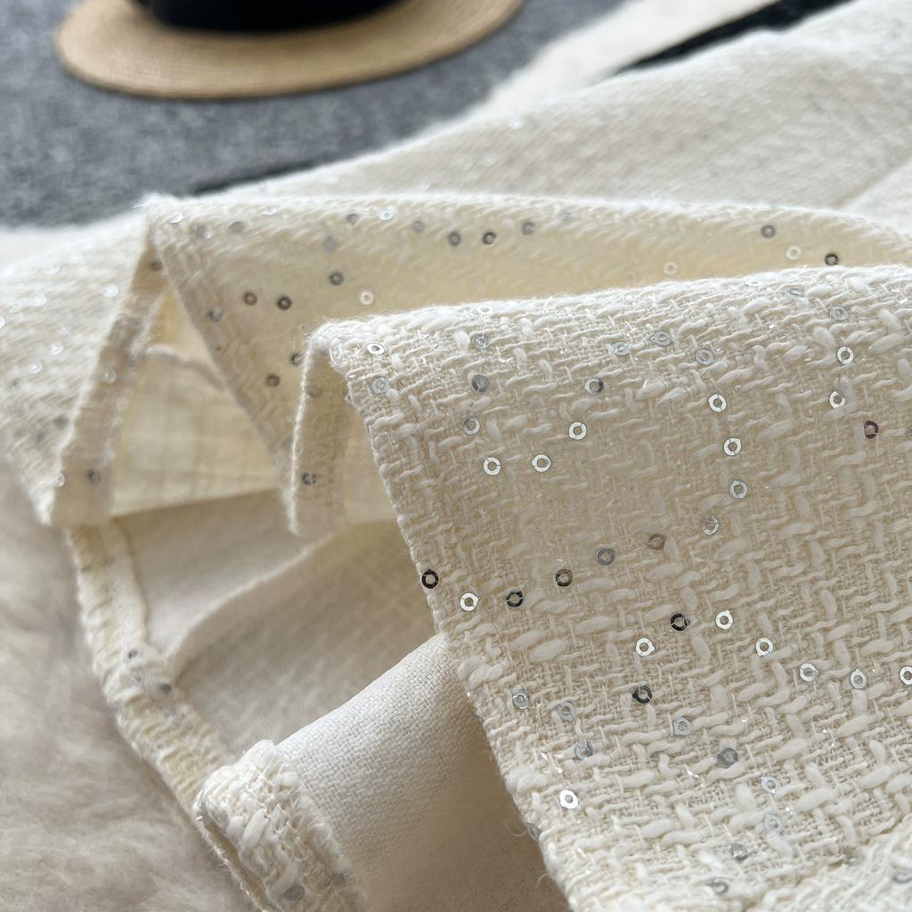 Jesień Zima Kobiety Jednolita Tweedowa Długa Midi Wyszczuplająca Bodycon Syrenka Spódnica