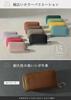 ELEGANCE-e Smart Key Case, Smart Key Compatible, Genuine Leather, Compact, for Men and Women [Iris]