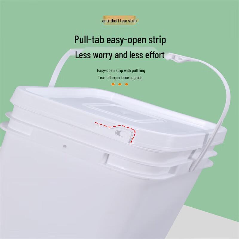 Debo Square Plastic Cleaning Bucket with Lid