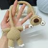 Long Generic Neck Sloth Crochet Diy Kit Handmade Yarn Material Package For Diy Craft Lover Bag Charm Decorative Toy