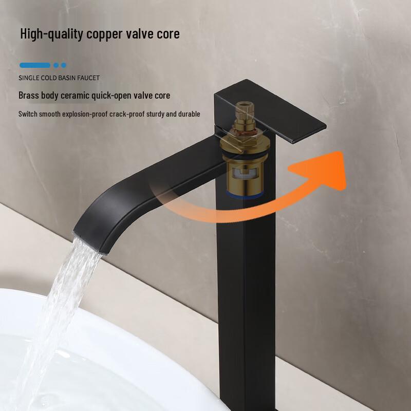 Collezione Rubinetto Monocomando Freddo in Acciaio Inossidabile 304 LINGJULI