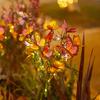 Solar Powered Butterfly Lights Lifelike Butterflies Outdoor Lawn Light for Garden