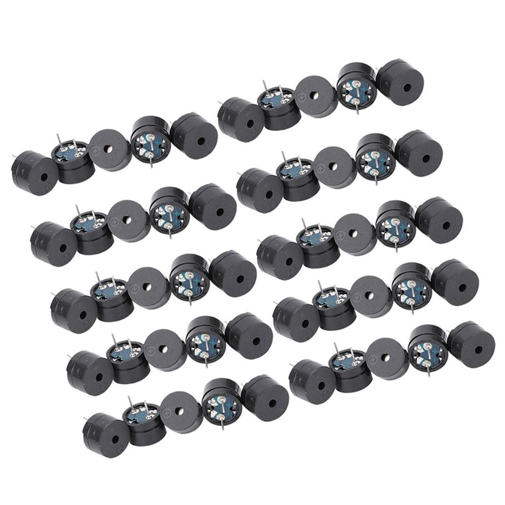 50 Pcs Passive Buzzer Electromagnetic Type 16ohm AC 2KHz 3V 5V 9V 12V Buzzer