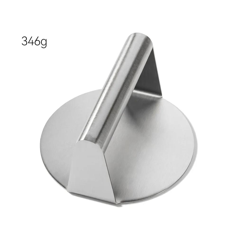 1PC Hamburger Press Maker Stainless Steel Non-Stick Circular Square Burger Kitchen Tool Meat Press