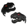 Bil metall Tyrannosaurus Rex Velociraptor Raptor Dinosaur Logo Bagasjerom Body Badge Emblem Dekaler Dyrestyling-klistremerke