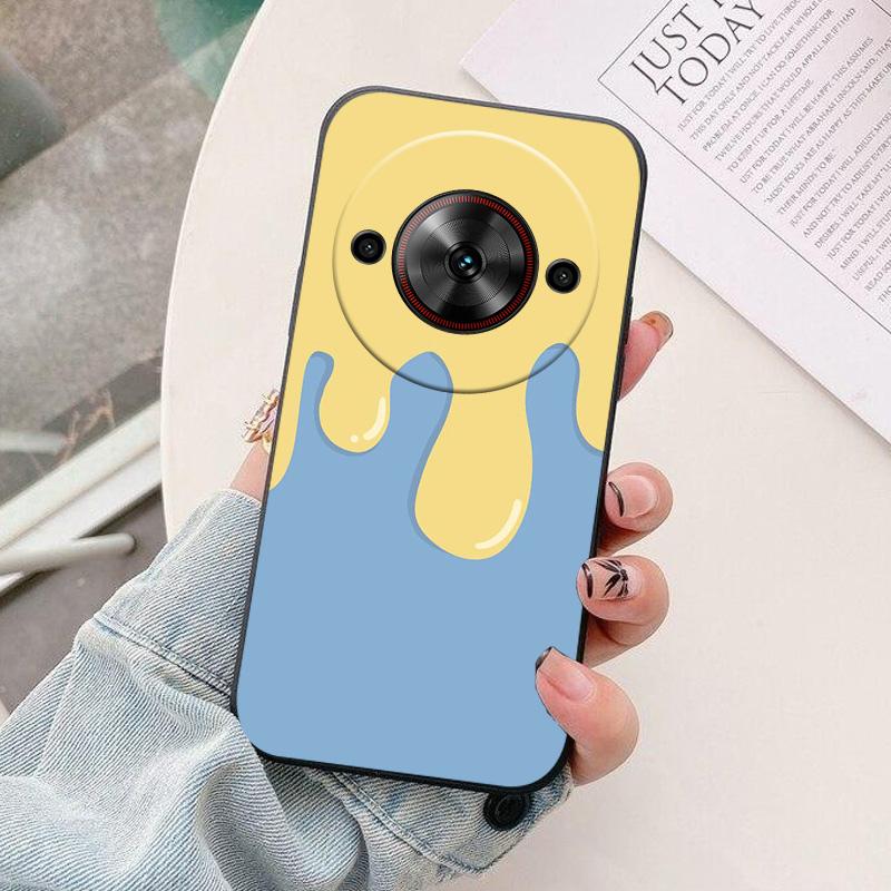 For ZTE Blade A75 5G Phone Case Astronaut Silicone Camera Protection Back Cover For ZTE BladeA75 5G Funda Colorful Coque A 75