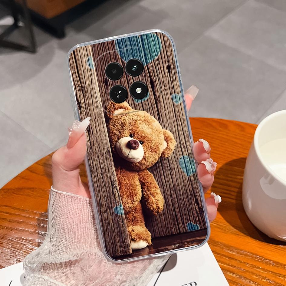 Cute Phone Case For Oppo Realme 12 13 Note 60 A3 A40 A60 V60 F27 C63 Beautiful Starry Sky Ultrathin Clear TPU Silicone Camera Protection For OPPO Capa
