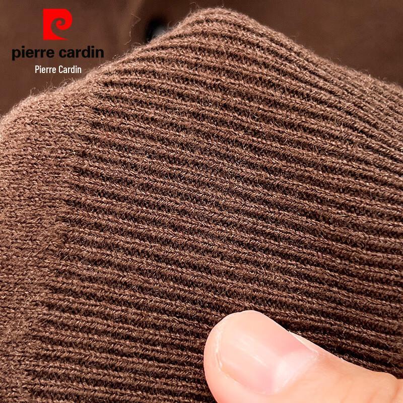 Pierre Cardin Men's 100% Wool Polo Sweater