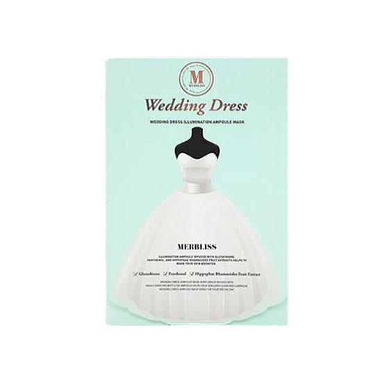 

MERBLISS Wedding Dress Illumination Ampoule Mask 25 г * 5 листов