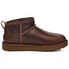 UGG Classic Ultra Mini Fashion Round Toe Short Snow Boots Men Boots Brown 1163490-IWD