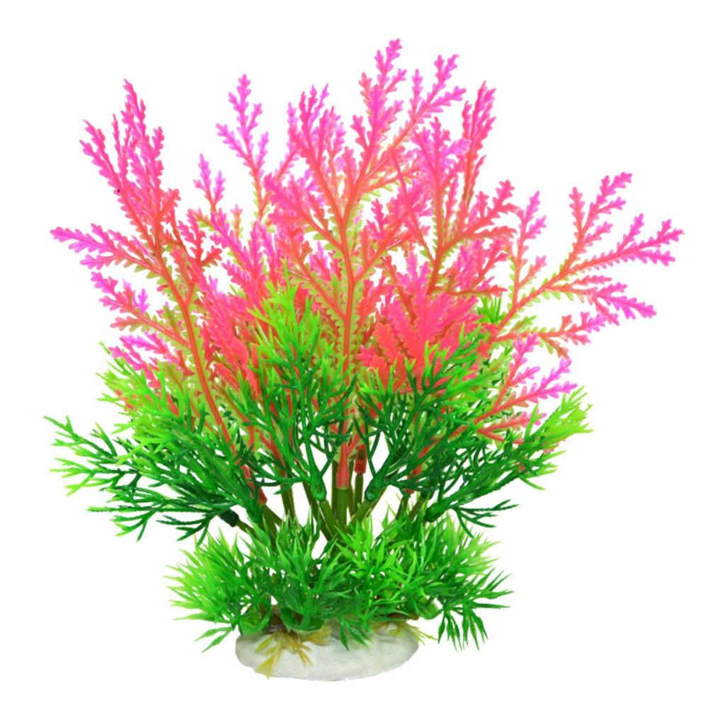 

2pcs Simulated Aquatic Plants Creative Artificial Seaweed Water Grass Diy Fake Grass Tabletop